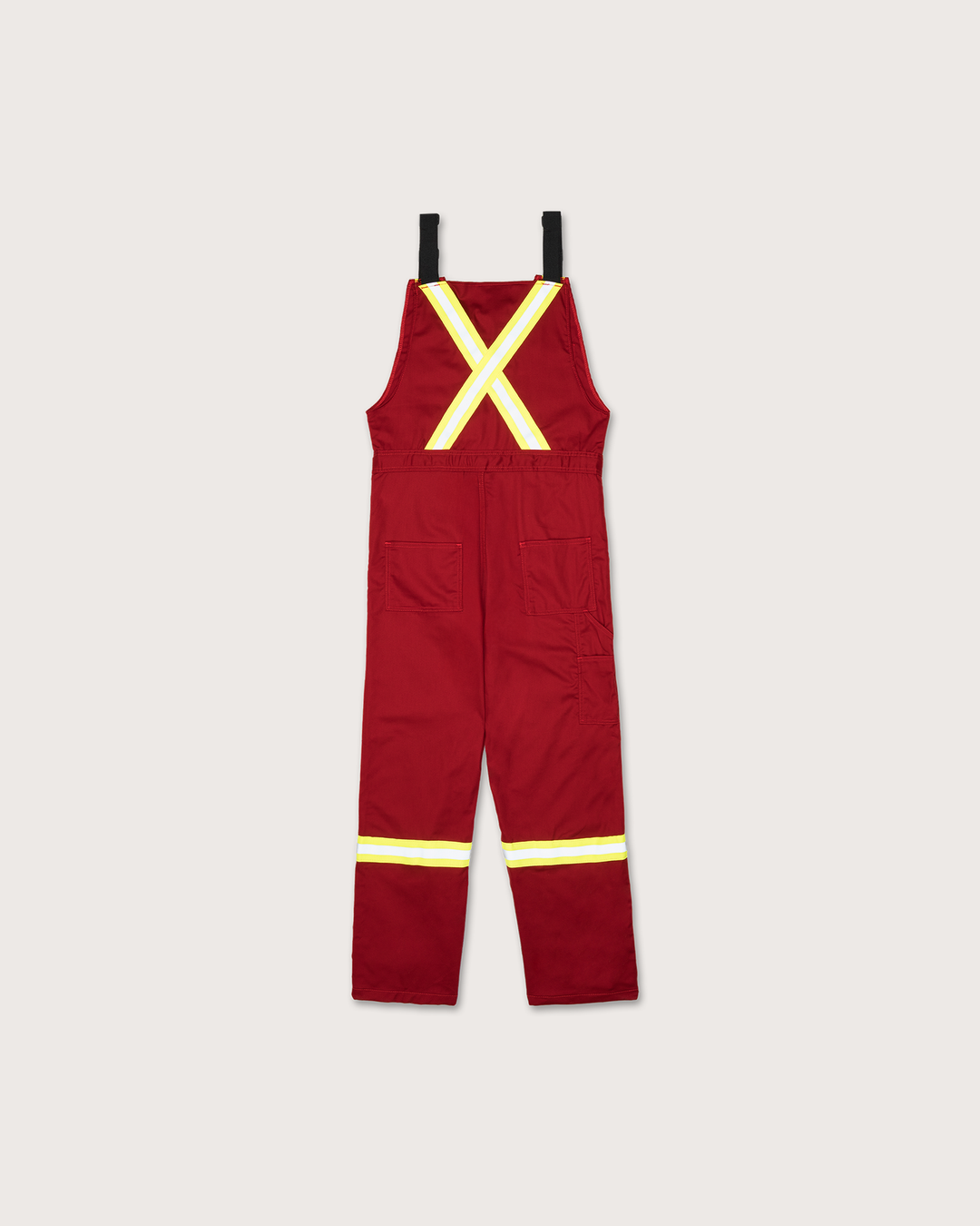 FR 88/12 Red Bib with Reflective Trim