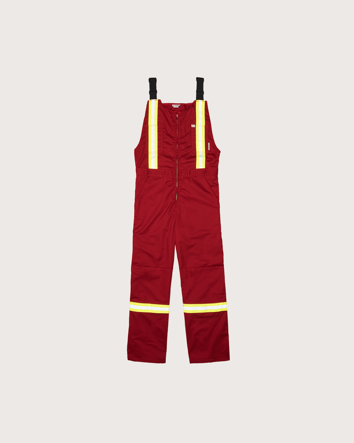 FR 88/12 Red Bib with Reflective Trim