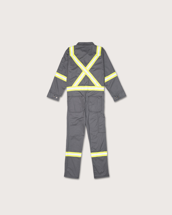 FR 88/12 Grey Coverall with CSA Trim