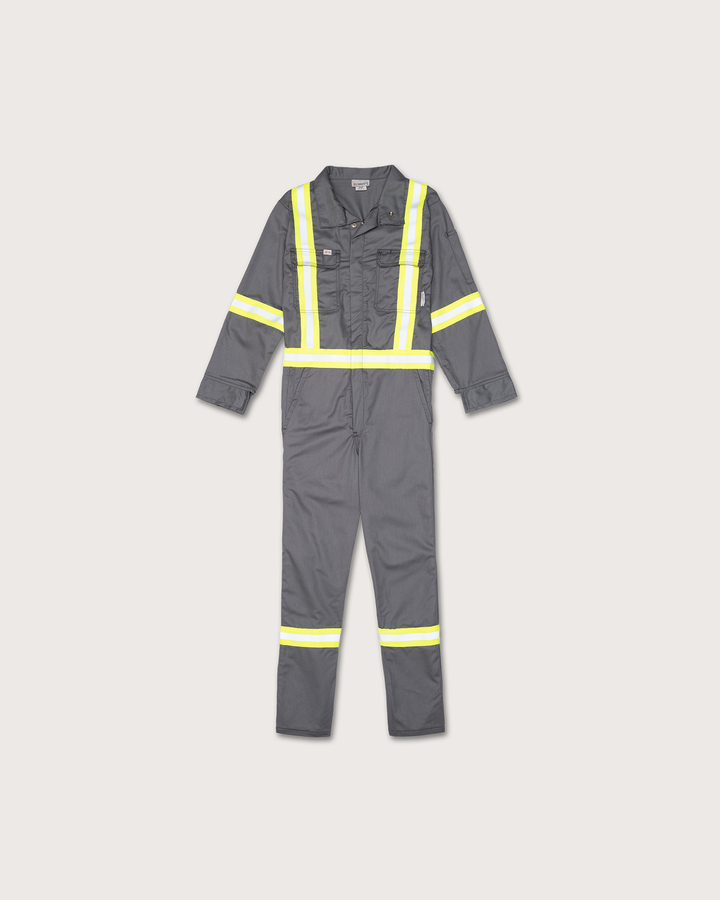 FR 88/12 Grey Coverall with CSA Trim