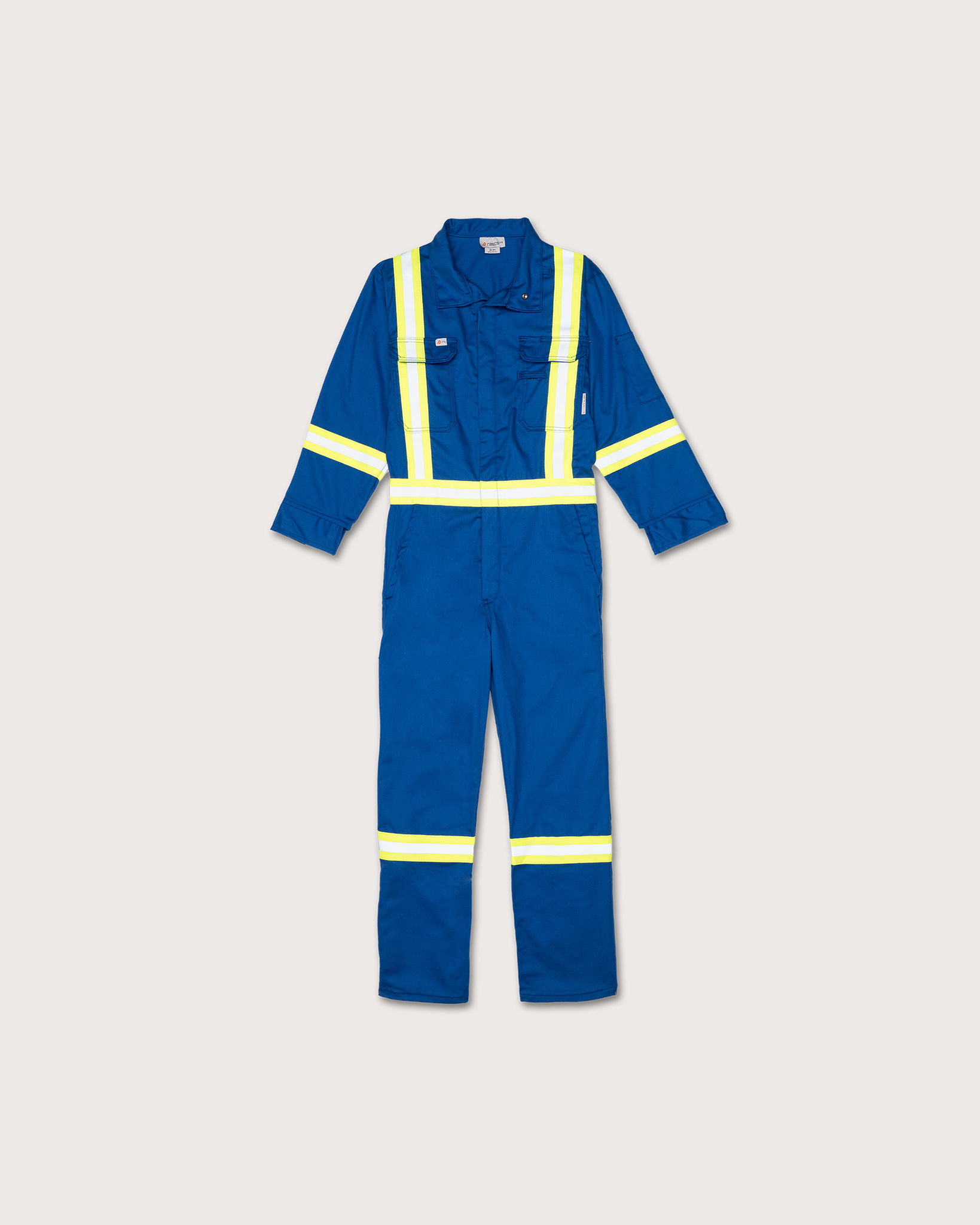 FR 88/12 Royal Blue Coverall with CSA Trim – Rasco FR Canada
