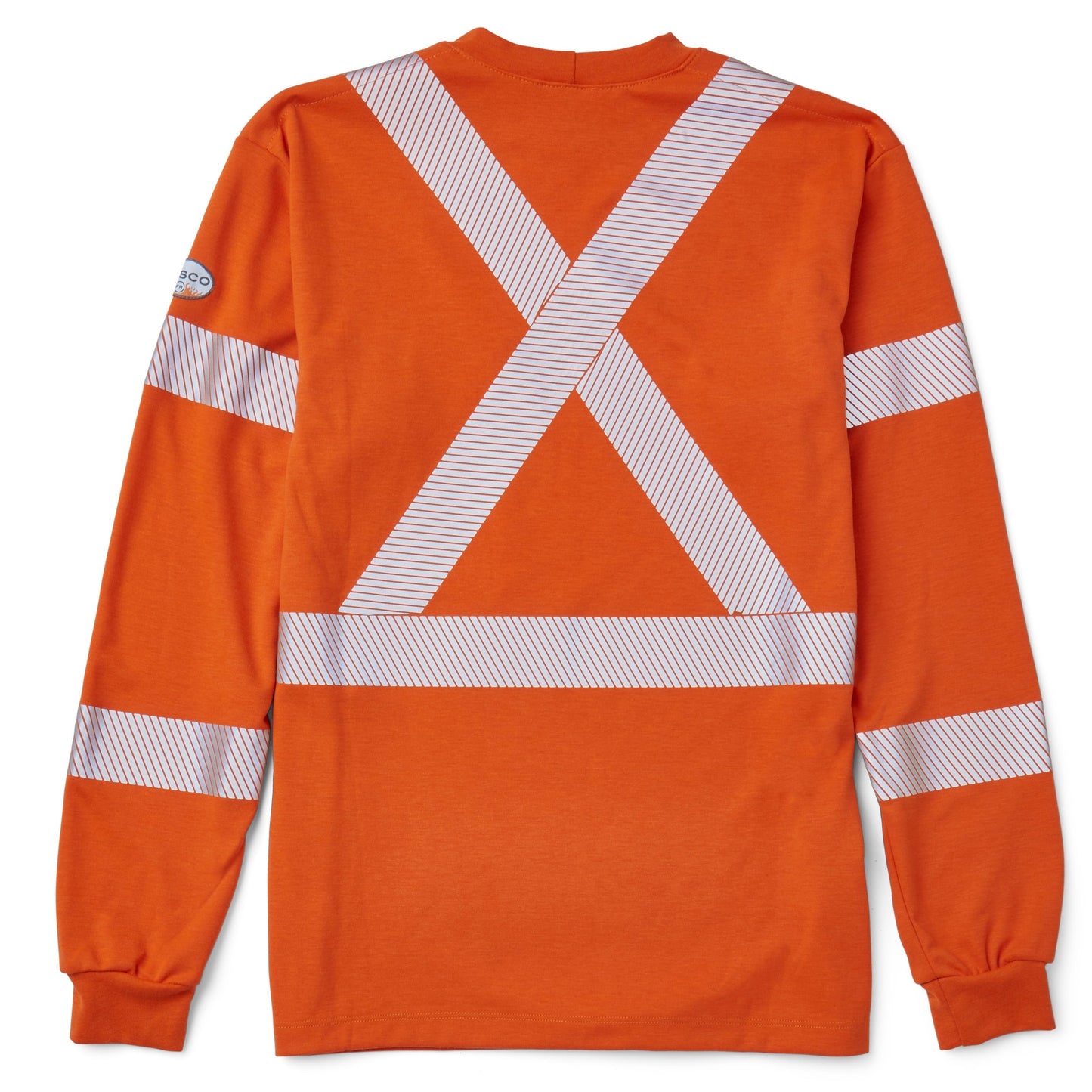 FR Hi Vis Inherent Orange T-Shirt with CSA Segmented