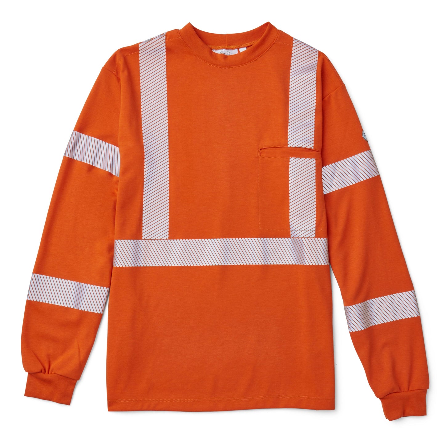 FR Hi Vis Inherent Orange T-Shirt with CSA Segmented