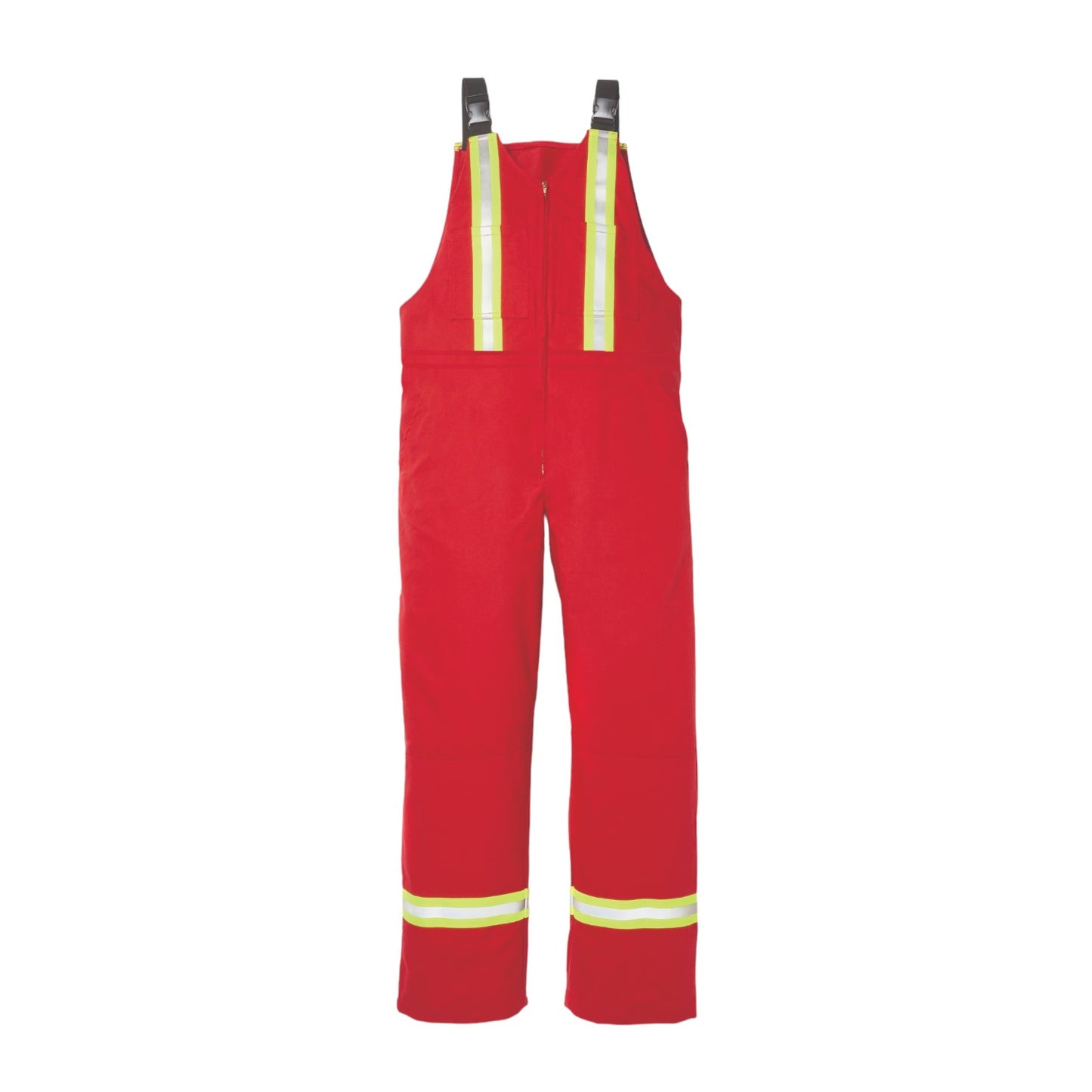 FR 88/12 Red Bib with Reflective Trim