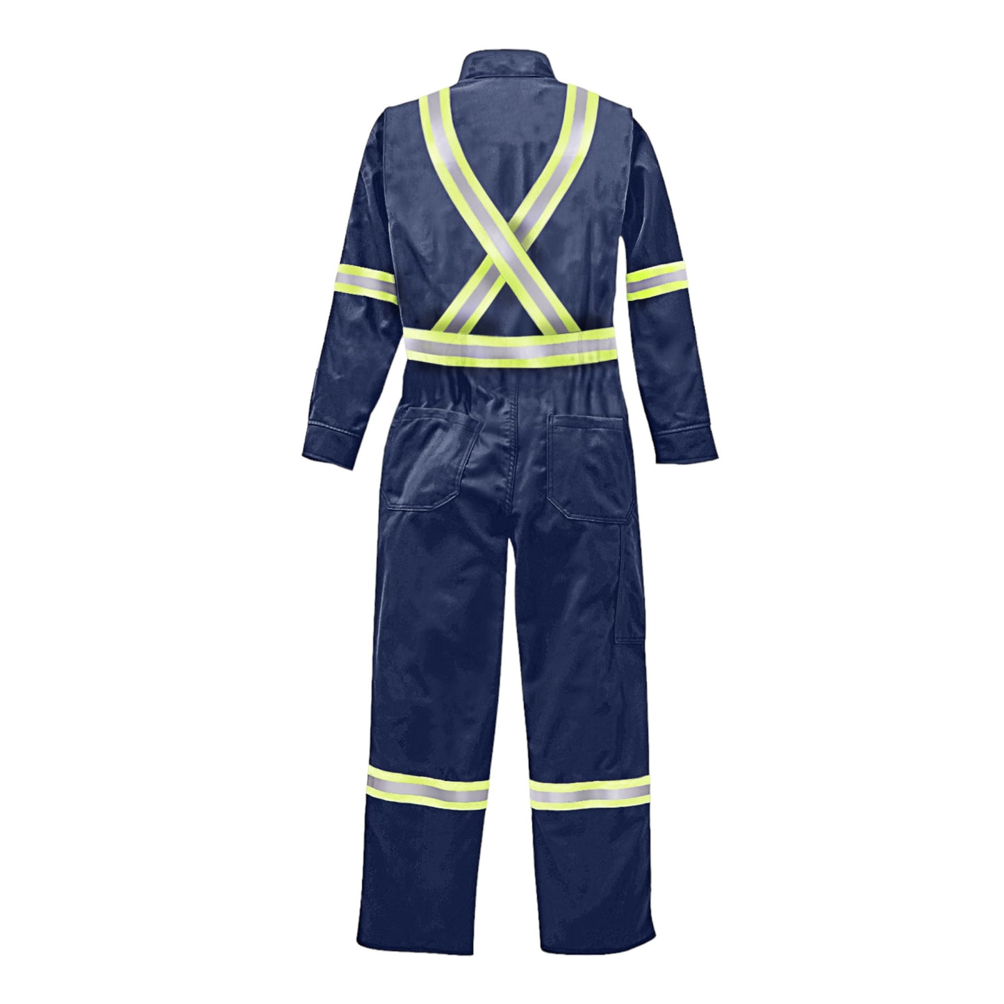 FR GlenGuard Navy Coverall with CSA Trim