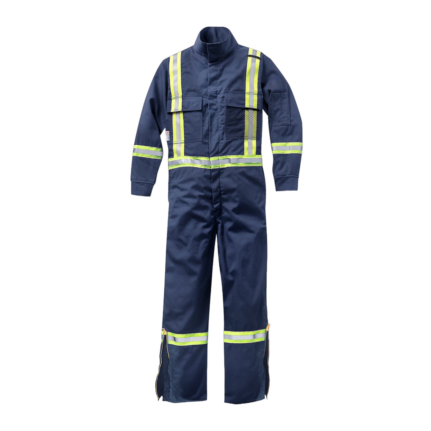 FR GlenGuard Navy Coverall with CSA Trim