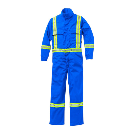 FR Contractor Coverall with CSA Trim - Royal Blue