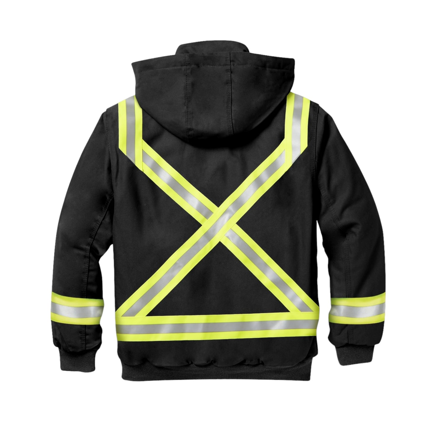 FR Canvas Hooded Jacket w CSA Trim