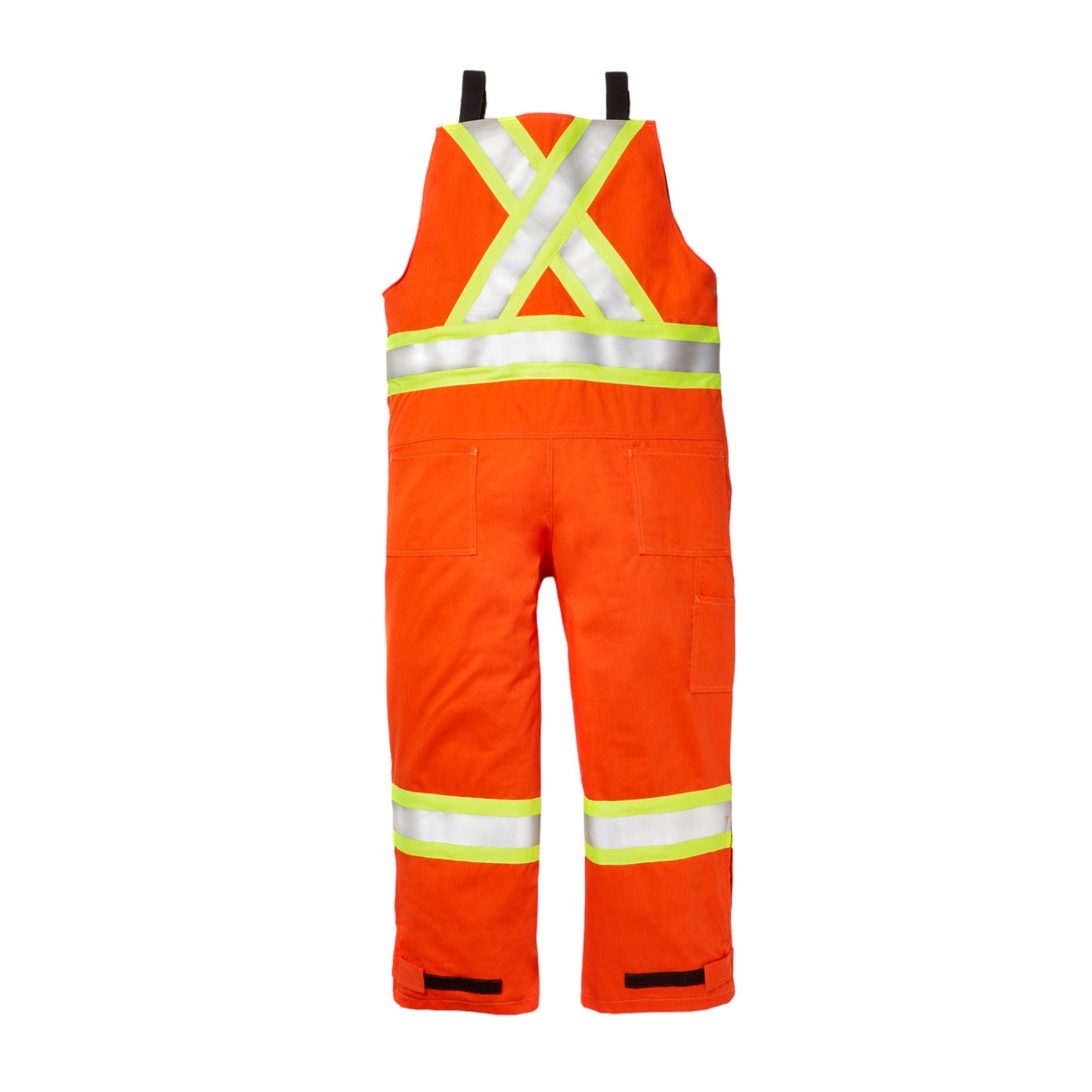 FR Hi Vis 88/12 Orange Bib with 4" CSA Trim