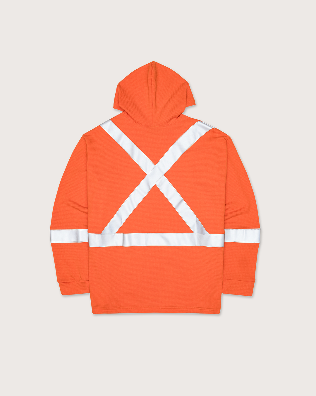FR Hi Vis Orange Pullover Hoodie with 2" CSA Trim